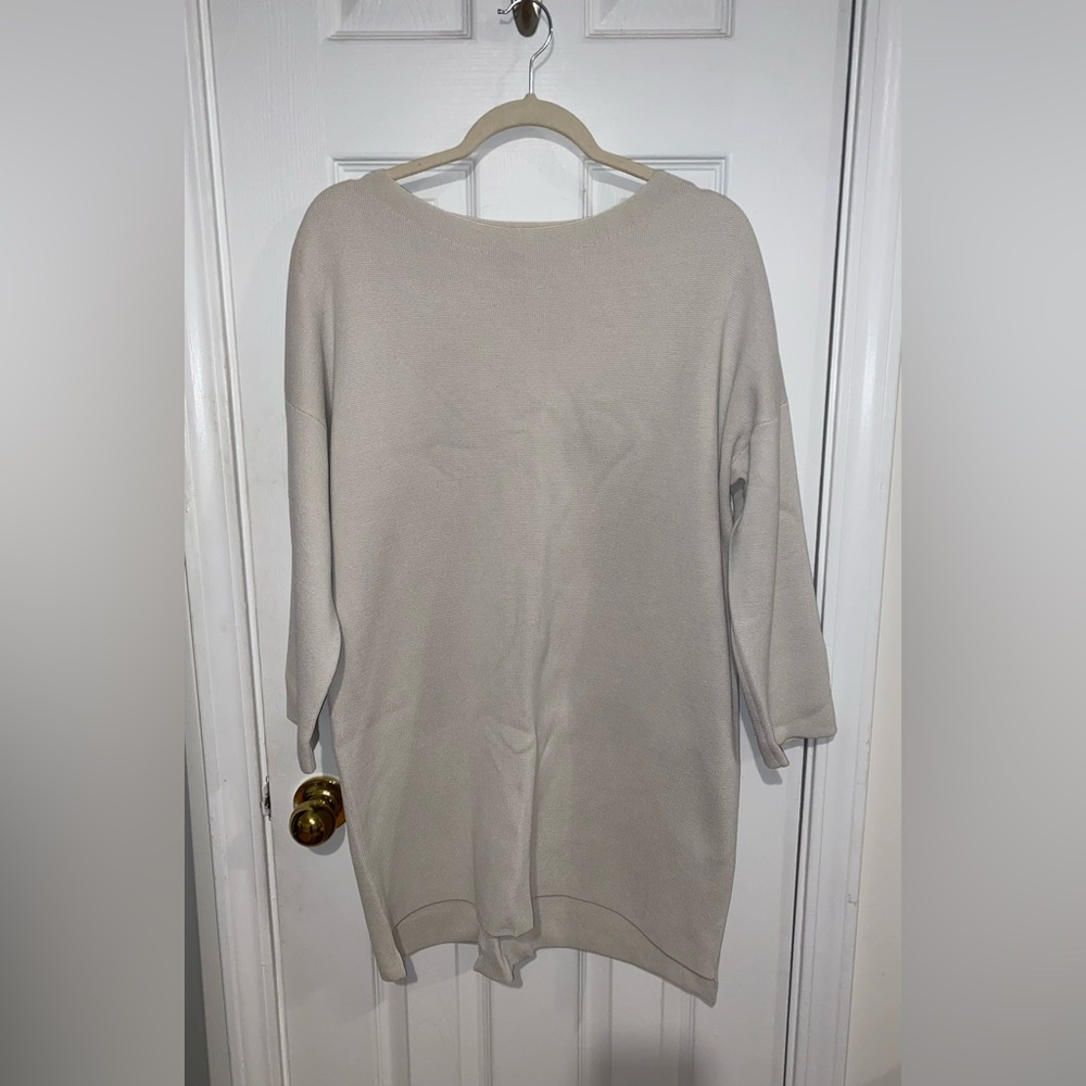 Eileen Fisher Women's Light Beige Sweater